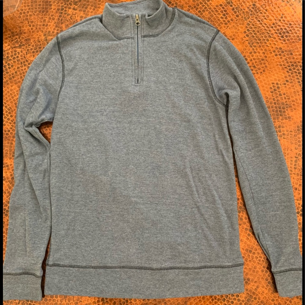 Quarter Zip Pullover, Vintage 1946, Size L
